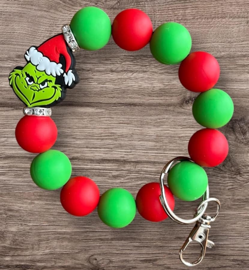 Grinch Wristlet