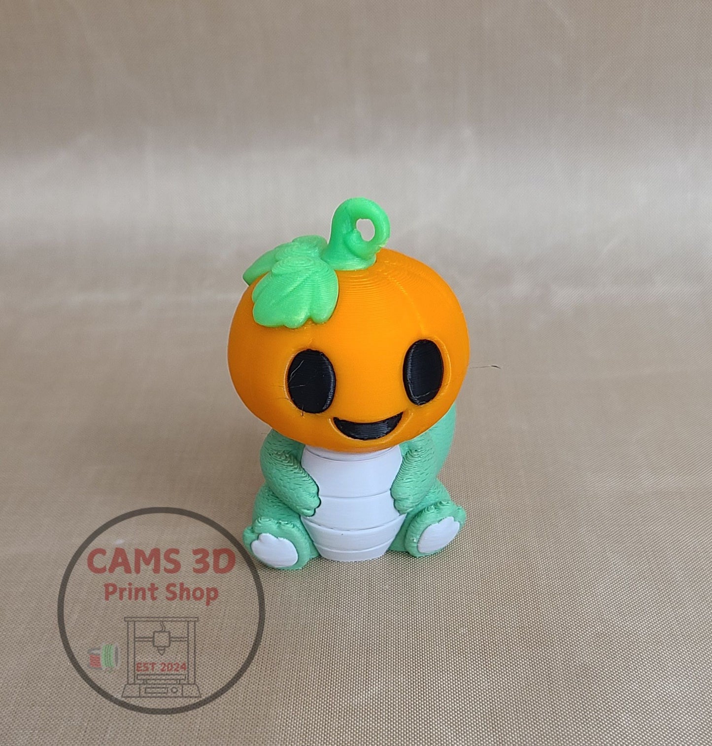 Croc Pumpkin Head