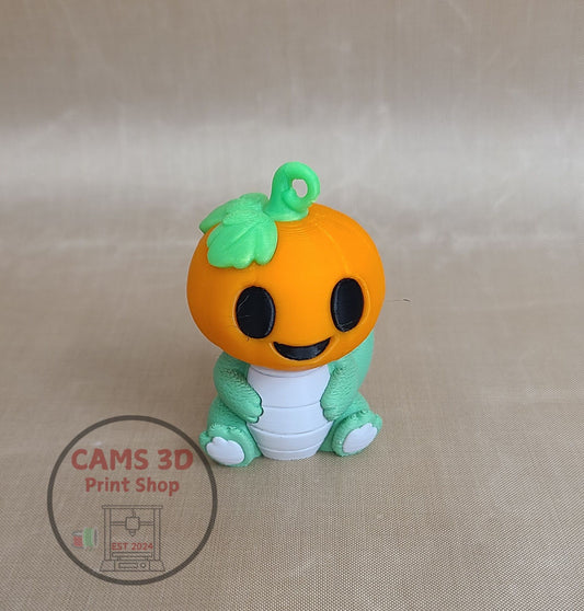 Croc Pumpkin Head