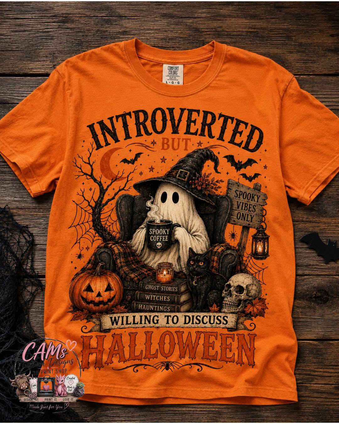Introverted Willing To Discuss Halloween