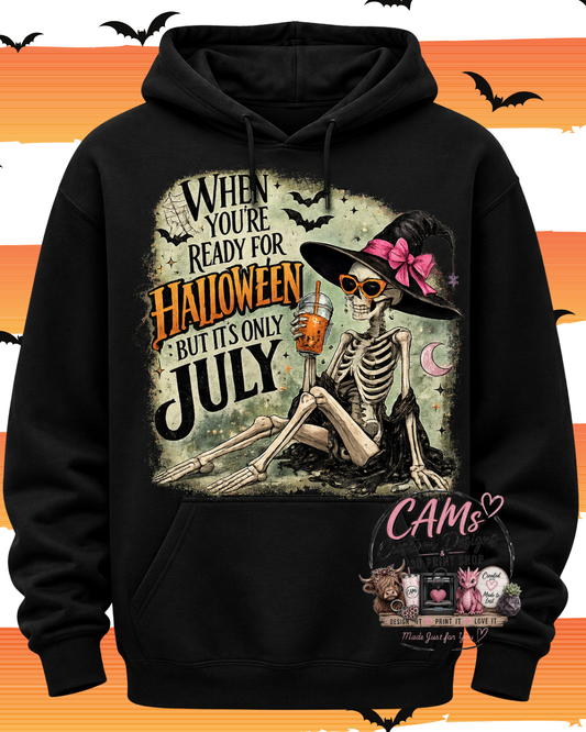 Ready for Halloween in July